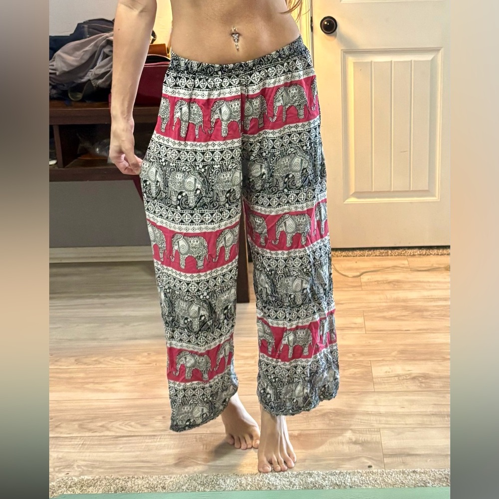 Thailand Wide-Leg Pants